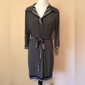 Max Studio poly/span dress, sz M